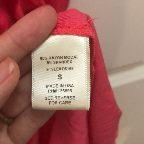 Pink Scoop Neck Dress - Picture 3 of 4